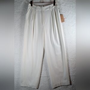 291-Halogen Classic Cream‎ Women's Trousers